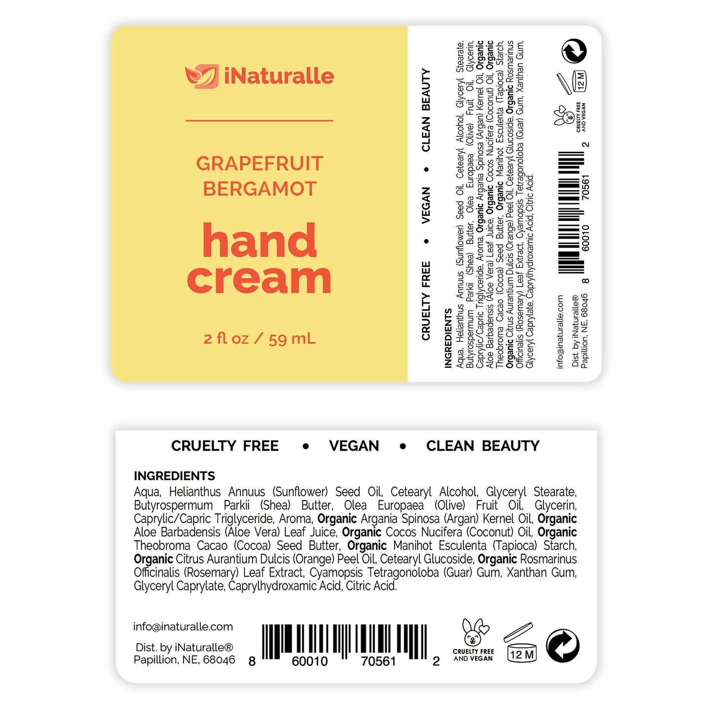 Grapefruit Bergamot - 2 fl oz